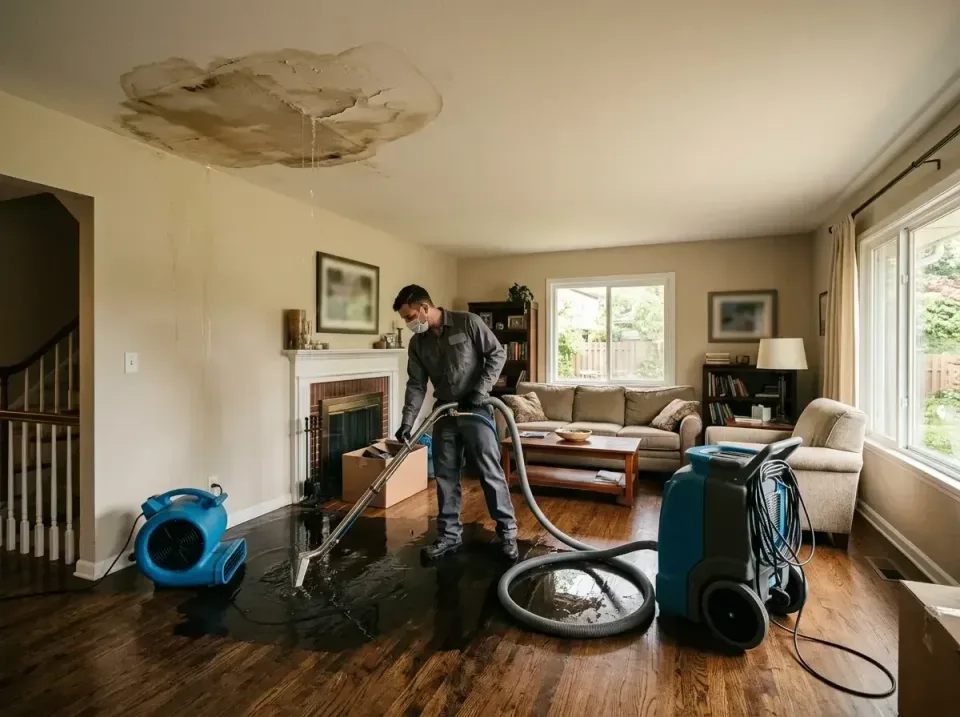 attic-pipe-burst-ceiling-drip-008 — frequently asked questions, Water Damage Restoration & Carpet Care in Davis, CA
